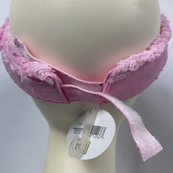 NWT Live to Ride biker visor pink with blue flames - Picture 6 of 9